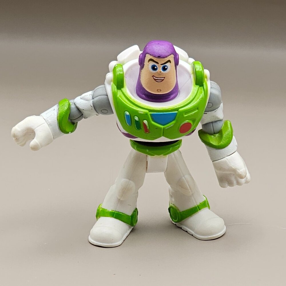 Imaginext Buzz Lightyear small action figure dated 2016 Mattel Toy Story 4 figur